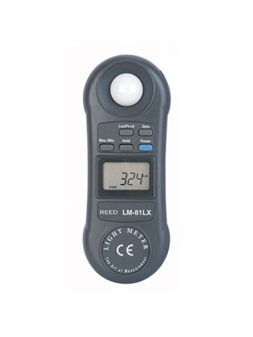 Reed Instruments LM-81LX Compact Light Meter Foot Candles