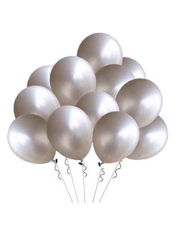 Elecrainbow 100 Pack 12 Inch 3.2 G/pc Thicken Round PearLescent