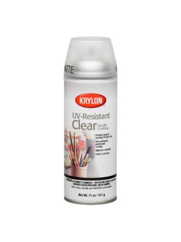 Krylon K01309 Gallery Series Artist And Clear Coatings 11-Ounce, Uv-Resistant Matte