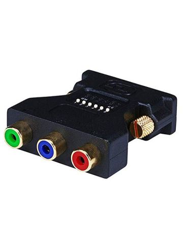 Monoprice -  DVI-I Male To 3 RCA Component Adapter W/ DIP Switch