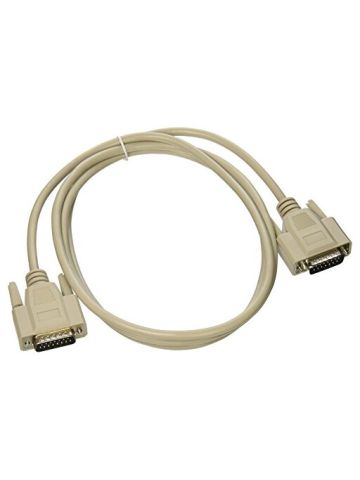 Monoprice 6ft DB15 M/M 1:1 Molded Cable - Beige