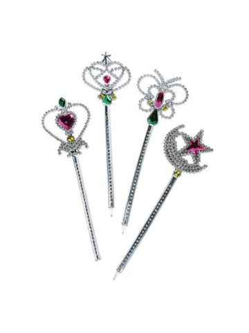 12 Assorted Wand Pens. Fairy & Princess Party Favors
