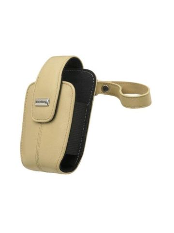 Blackberry OEM 8800 Ecru Tan Leather Tote Case