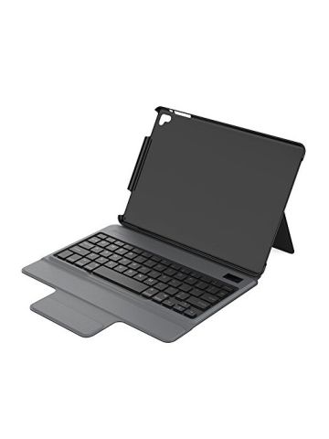 Arealer Wireless Bluetooth Leather Keyboard Case Magnetically Stand Ultra Thin