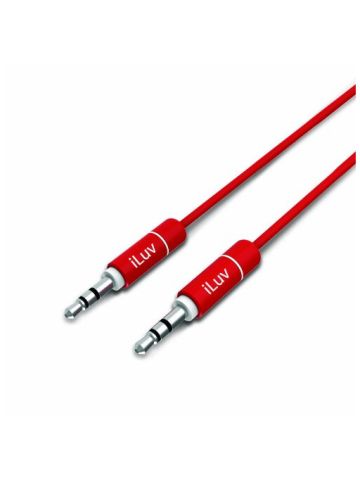 iLuv  Premium Aux-In Audio Cable With Durable Nickel-Plated 3.5mm Plug