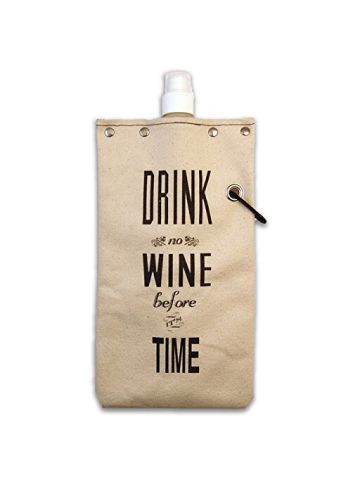 Drink Wine Before It's Time Design Water,Wine And Beverage Canvas