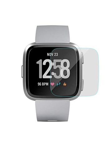 HD Tempered Glass Lcd Screen Protector Film for Fitbit Versa Smartwatch Sporting Goods Accessories