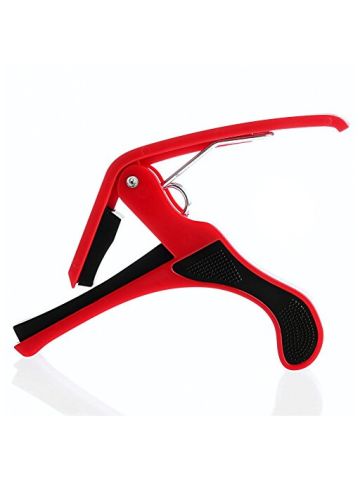 Kocome Red Folk Acoustic Electric Guitar Capo Trigger Change Quick Clamp Key