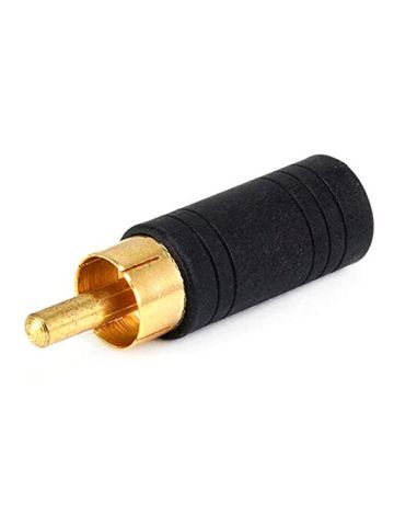Monoprice, Inc. Rca Plug To 3.5Mm Mono Jack Adaptor