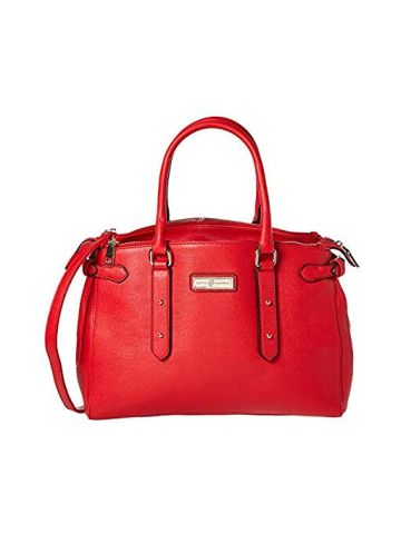 MJF Satchel Bag For Women, Women's Fashion, Red