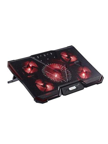 12-15.6 Inch Laptop Metal Mesh Ergonomics Five Fans Air-Cooled Cooler Computer Usb Fan Stand for Notebook