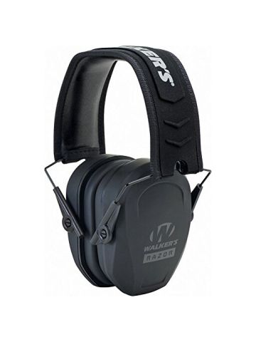 Walker's Razor Slim Passive Earmuff Ultra Low-Profile Earcups