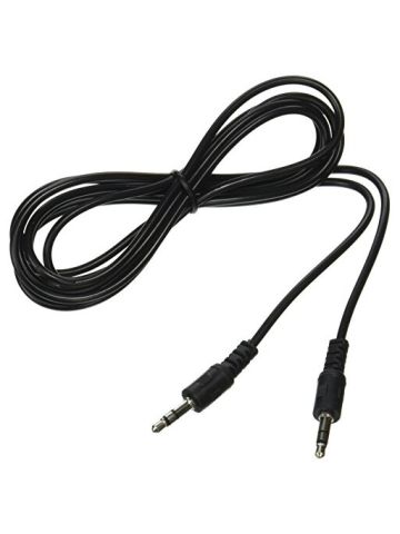 3.5mm Audio Stereo Aux Cable 6 Ft-Black