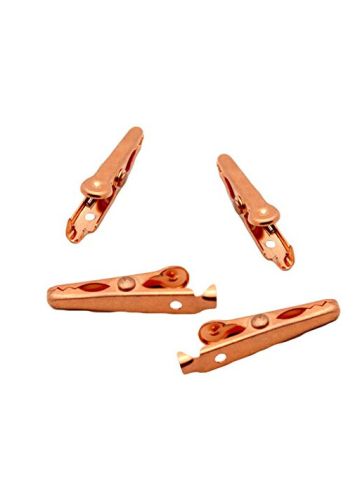 Solid Copper Alligator Clips Crocodile Jaw Soldering Heat Sink & DIY