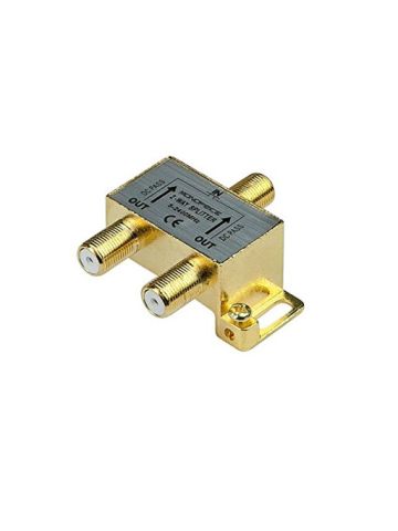 Monoprice 110013 PREMIUM 2-Way Coax Cable Splitter