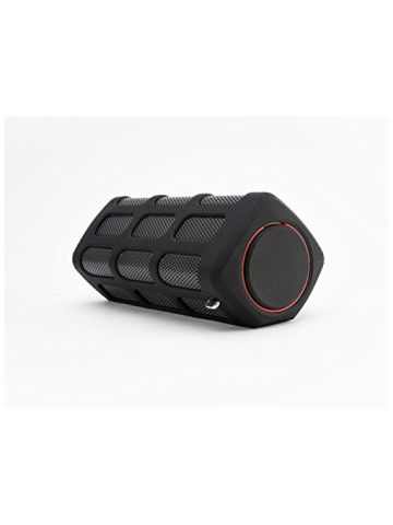 Sinoband Waterproof And Shockproof Portable Stereo Power Bank Bluetooth Speaker In Black