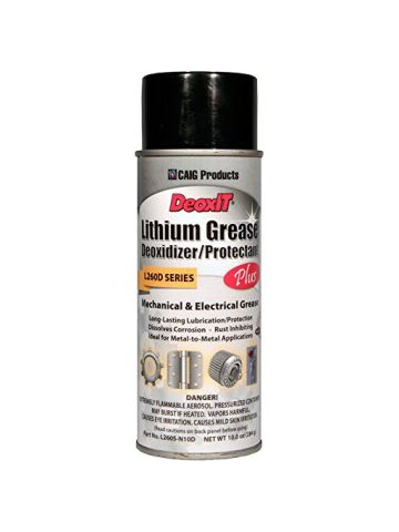 Deox Grease Spray, No Particles, Deoxidizing Agent, 284 G, Spray.