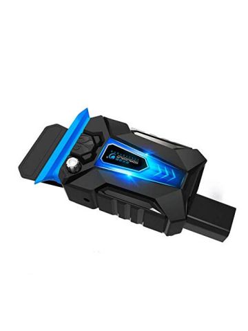 Coolcold Ice Magic 3 Mini Laptop Cooling Fan Usb Plug Exhaust Fan Speed Adjustable Notebook Cooler Lighted