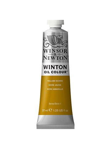 Winsor & Newton Winton Oil Colour Paint, 37ml Tube Yellow Ochre