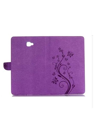 For Samsung Galaxy T580 T585 10.1 Inch Case Flip Colorful Butterfly Embossed Pattern Back Cases