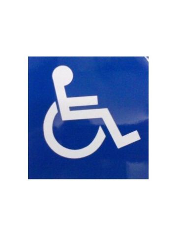 Disabled-Signs.com Wheelchair Logo Car Sticker