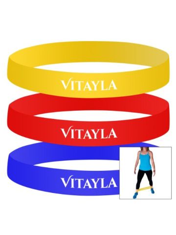 Loop Bands For Exercise With Bonus Exercise Guide-Great Workout