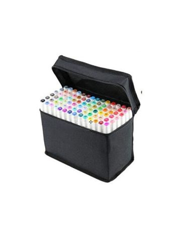 60 Colors Touch Five Pens and Markers Art Sketch Twin Marker Pens Broad Fine Point Interior Sketch Dedicated White