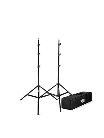 Fovitec StudioPRO - 2x 7'6 Classic Light Stand Kit