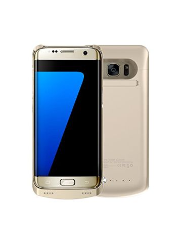 Galaxy S7 Edge Battery Case, Elebase Slim External Battery Case,5200mAh Portable Backup Battery Charger