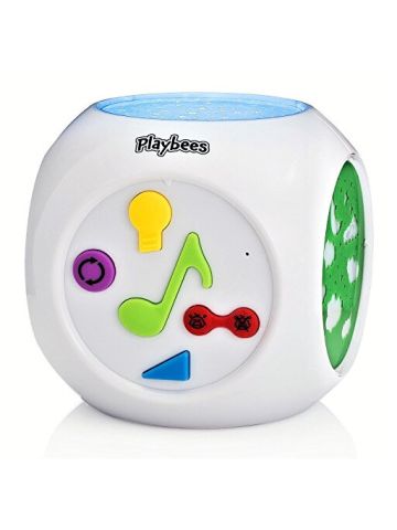 Playbees Baby Sound Machine & Star Projector Night Light, Lamp