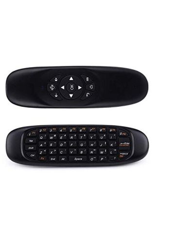C120 2.4 Ghz Gyroscope Fly Air Mouse Game Keyboard Wireless Controller Remote Keyboard for Android Smart Tv Set Top Box Pc