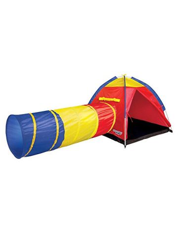 Discover Kids Indoor/Outdoor Adventure Play Tent & Tunnel