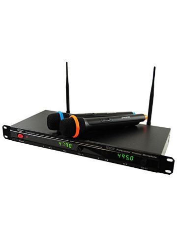 Pyle Professional UHF Wireless Microphone System