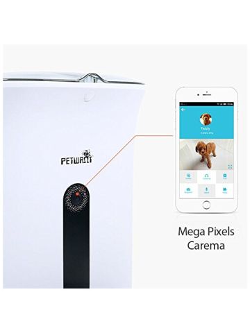 Petwant Automatic Smart Pet Feeder With Wireless Camera For Pet