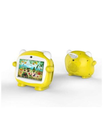 Jettom J1 7inch 4GB ROM 512MB RAM 2G IPS LCD Dual Camera Kids Tablet Yellow