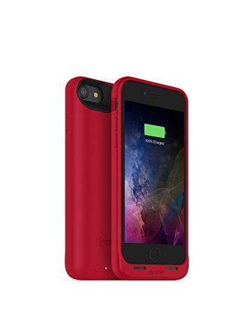 Mophie Wireless Charging Protective Battery For IPhone 7 Red
