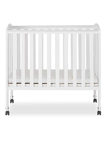 Dream On Me, 2 In 1 Folding Portable Crib