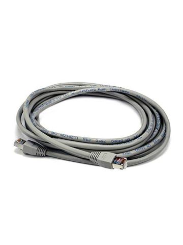 Monoprice 14 Ft 24 Awg Cat5e 350 M Hz Stp Ethernet Bare Copper Network Cable - Gray