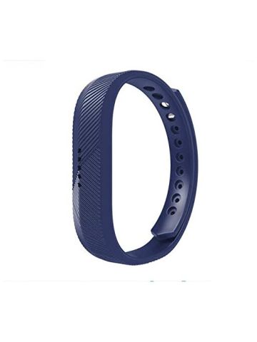 Dark Blue Soft Silicone Watch Band Wrist Strap For Fitbit Flex 2