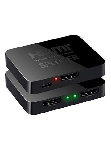 HDMI Splitter 1 X 2, NewBEP 1 Input 2 Output HDMI Amplifier Switcher Box Hub Support