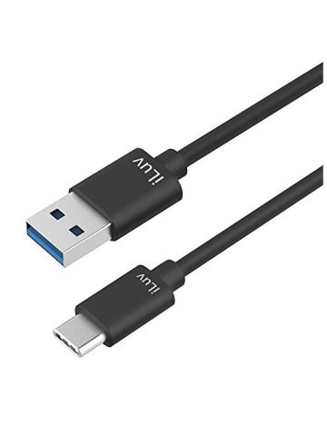 iLuv 3 Ft Type-C To Type A Female Sync And Charge Cable Compatible