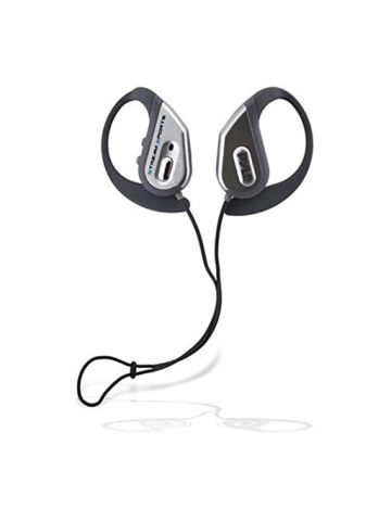 Pyle PWBH18SL Water Resistant Bluetooth Streaming Wireless Headphones Silver