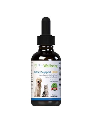 Pet Wellbeing Kidney Support Gold For Cats Natural Support