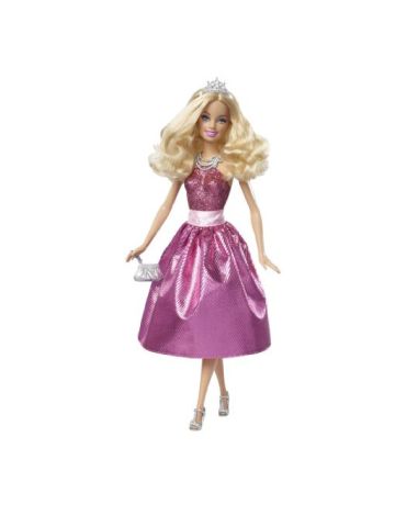 Barbie Princess Doll Dark Pink Dress