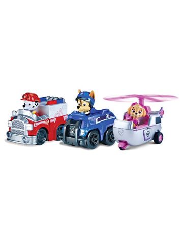 Paw Patrol Rescue Racers Vehicle 3-Pack