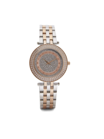Spectrum Two Tone Rose Stainless Steel  Wrist Watch 25155L-5