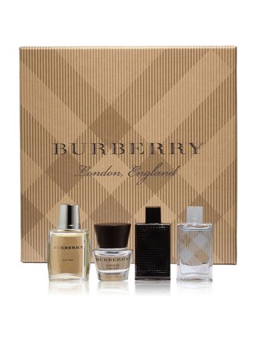 Burberry Brit Rhythm For Men 5ml+Brit Splash 5ml+Touch For Men 5ml+Classic For Men 4.5ml