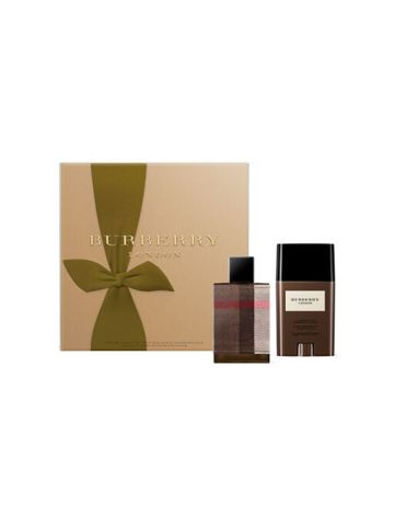 Burberry London Fabric For Men EDT 50ml+75ml Deo Stick Set