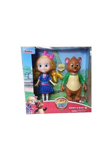 Goldie & Bear Doll Set,  -   Multicolor