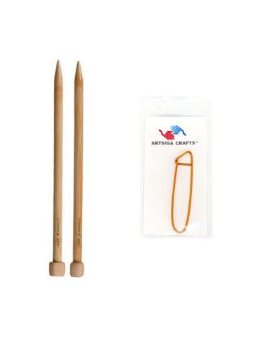 Takumi Bamboo Single Point Knitting Needles 9 - Size 13/9Mm